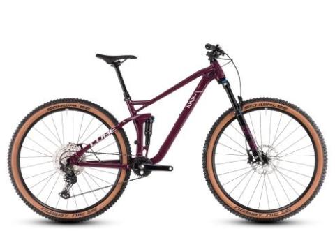 Cube Stereo ONE22 RACE 2026 | wine´n´grey | M | Full-Suspension Mountainbikes