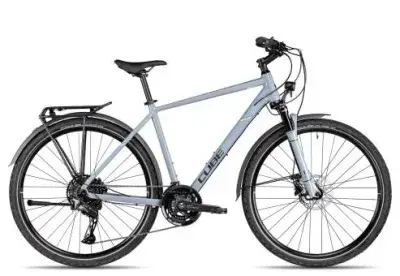 Cube Nature EXC Allroad 2026 | pigeonblue´n´black | 46 cm | Trekkingräder