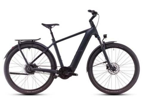 Cube Kathmandu Hybrid Comfort PRO 800 2025 | night´n´chrome | 50 cm | E-Cityräder
