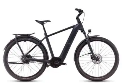 Cube Kathmandu Hybrid Comfort PRO 800 2025 | night´n´chrome | 50 cm | E-Cityräder