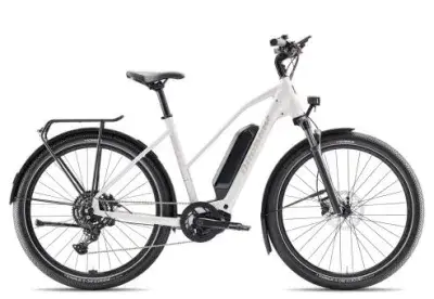 Diamant Zing Trip Core 545 Trapez 2027 | baumwollweiss metallic | S | E-Trekkingräder