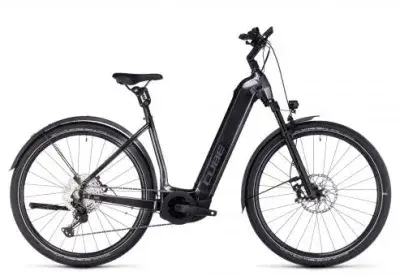 Cube Nuride Hybrid SLT 750 Allroad Wave | grey´n´metal | 46 cm | E-Trekkingräder
