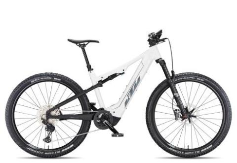 KTM Macina Chacana 791 2025 | metallic white/black grey orange | 53 cm | E-Bike Fully