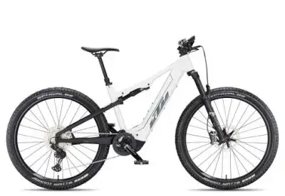 KTM Macina Chacana 791 2025 | metallic white/black grey orange | 53 cm | E-Bike Fully