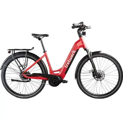 Tretwerk Amber Nexus E Bike Damen 28 Zoll Elektrofahrrad 155 - 185 cm Hollandrad Tiefeinsteiger mit…