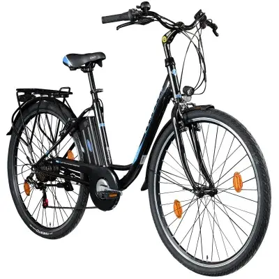 Zündapp Z505 E Bike Damen 28 Zoll Pedelec 160 - 185 cm 6 Gang Damenfahrrad E Fahrrad Hollandrad mit…