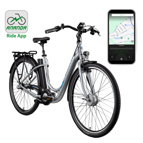 Zündapp Green 2.7 E Bike Damenfahrrad 28 Zoll 150 - 175 cm mit 3 Gang Nabenschaltung Rücktritt…