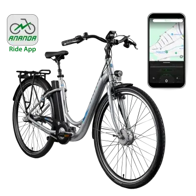 Zündapp Green 2.7 E Bike Damenfahrrad 28 Zoll 150 - 175 cm mit 3 Gang Nabenschaltung Rücktritt…