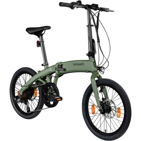 Tretwerk Akimbo Plus E Bike 20 Zoll Klapprad Elektrofahrrad 360Wh 155 - 190 cm Pedelec Klappfahrrad…