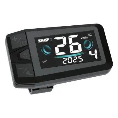 KeyDisp KD126 E-Bike LCD Farbdisplay 36V – 1,9 Zoll Ersatzteil für UART Ananda Protokoll