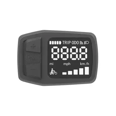 Ananda D19 Fahrrad Display E Bike LED Fahrraddisplay CAN Fahrradcomputer 8 Funktionen 2,04" IPX6