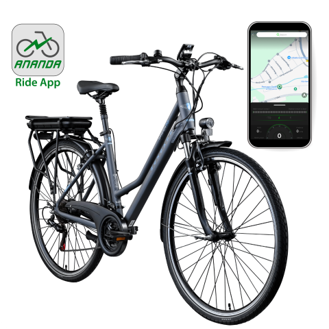 Zündapp Green 7.7 E Bike Damen Trekkingrad 28 Zoll Pedelec 155 - 185 cm Trekkingfahrrad mit 21 Gang…