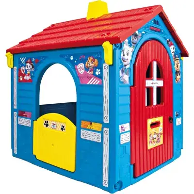 INJUSA Paw Patrol Spielhaus für Kinder ab 3-6 Jahren Kinderhaus mit Haupttür, Briefkasten & Riegel…