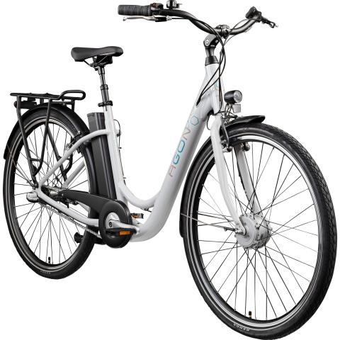 Agon Aurora 28 Zoll E-Bike 28 Zoll Citybike bis 130 km Damen Herren 150 - 175 cm Pedelec…