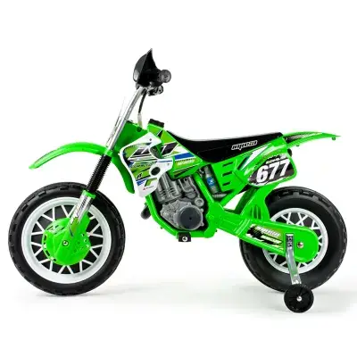 INJUSA Avigo Scrambler Elektromotorrad Cross CR für Kinder ab 36 Monaten – 6V Elektro-Motorrad mit…