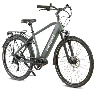 Tretwerk Sonic Pedelec 28 Zoll E Bike Trekkingrad 160 - 180 cm Elektrofahrrad Trekking 8 Gänge…