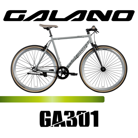 Galano GA301 Fitnessrad 28 Zoll 700c City Bike Stahlrahmen 3 Gang Nexus Rücktritt Fahrrad Urban Bike