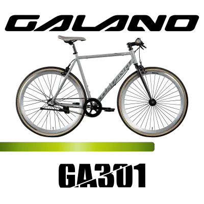 Galano GA301 Fitnessrad 28 Zoll 700c City Bike Stahlrahmen 3 Gang Nexus Rücktritt Fahrrad Urban Bike