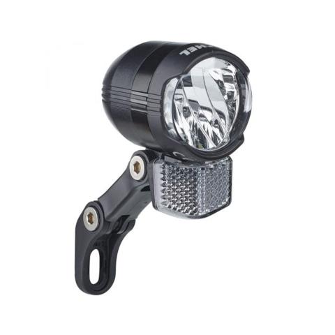 Büchel Shiny 80 Fahrrad Licht 80 Lux Fahrradbeleuchtung LED StVZO Beleuchtung Fahrradlampe weiß…