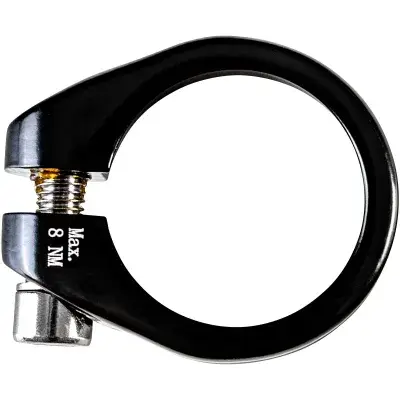 Zündapp Sattelklemme Sattelstützenklemme 31,8 mm Sattelrohrschelle Fahrrad Sattelschelle…