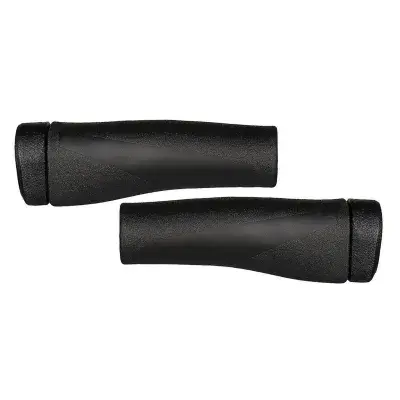 Herrmans Clik DD37BR Griffe 123 125 mm 22,2 mm Fahrradgriffe Grips Lenkergriffe ergonomisch Set…