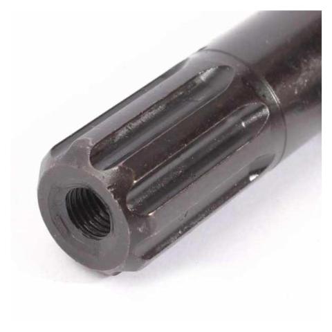 KHE BMX Achse Fahrradachse 150 mm Länge 19 mm 8T Gewinde Fahrrad Achse mit Schraube