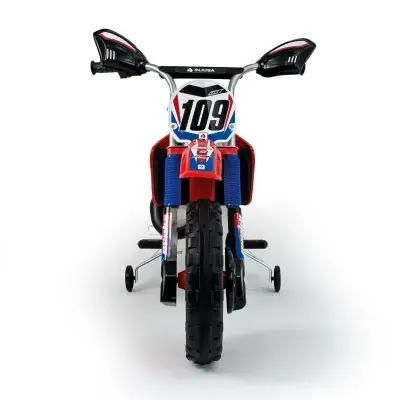 INJUSA Scrambler Cross CR Elektromotorrad für Kinder ab 3 Jahren – 6V Elektro-Motorrad mit Gashebel…