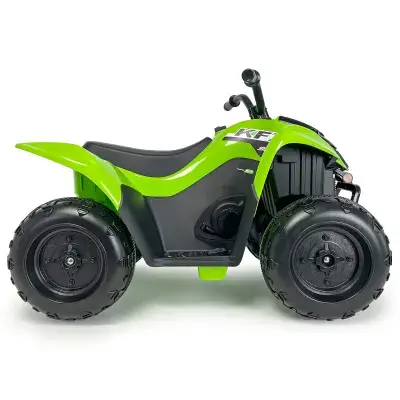 INJUSA Kawasaki KFX90 ATV 12V Elektroquad für Kinder ab 2 Jahren - batteriebetriebenes Quad mit…