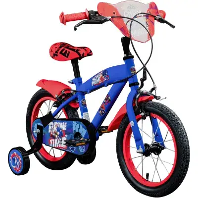 Volare Sonic Kinderfahrrad 14 Zoll Jungen Mädchen 100 - 115 cm Fahrrad ab ca. 3,5 Jahre mit…