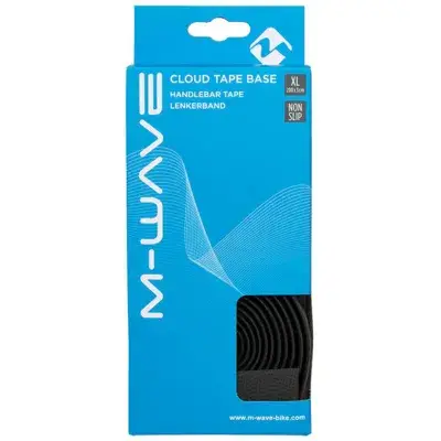 M-Wave Cloud Tape Base Lenkerband für Rennrad Fahrrad Lenker Band 200 x 3 cm mit Lenkerstopfen…
