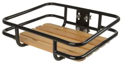Ventura Frontgepäckträger Fahrrad Gepäckträger vorne aus Buche Vorderradgepäckträger bis 18 kg für…