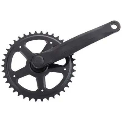 Mijnen Pieper Amar Kurbel 1-fach 38 Zähne 170 mm Kurbelgarnitur Tretkurbel Fahrradkurbel…