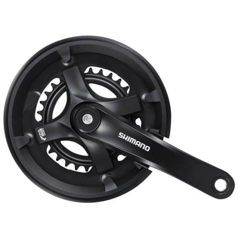 Shimano FC-TY501-2 Kurbel 2-fach 30-46 Zähne 175 mm Kurbelgarnitur Tretkurbel Fahrradkurbel…