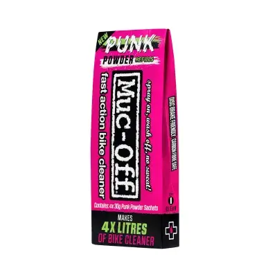 Muc-Off Punk Powder Twin Pack Fahrrad Reiniger Pulver Öko Fahrradreiniger Fahrrad Reinigung Bike…