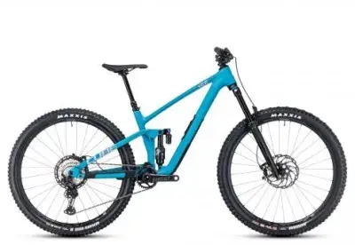 Cube Stereo ONE55 C:62 SLX | bondiblue´n´grey | M | Full-Suspension Mountainbikes