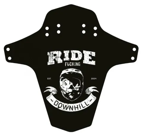 REVERSE, Schutzblech, Ride Fu. Downhill, Vorder- & Hinterradmontage, Farbe black/white
