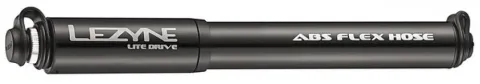 LEZYNE, Pumpen, Minipumpe, Lite Drive Small, schwarz-glänzend, 160PSI, Länge 18cm
