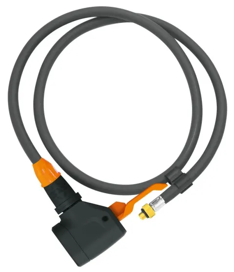 SKS MV-EASY Ersatzkopf mit 1170 mm Schlauch für Rennkompressor, kompatibel mit allen Ventilarten,…