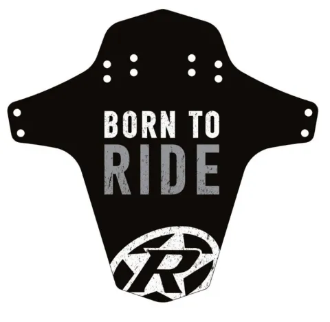 Reverse Schutzblech Born to Ride Vorder- u. Hinterradmontage schwarz grau