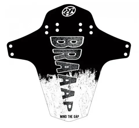Reverse Schutzblech Mudfender MTB Braaap Vorder- u. Hinterradmontage schwarz weiß