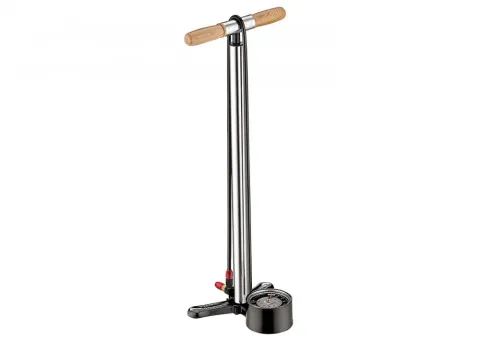 LEZYNE, Pumpen, High End Standpumpe, ALLOY FLOOR DRIVE, silber glänzend, Aluminium, Stahlkolben u.…