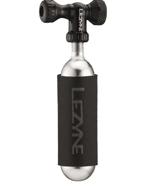 LEZYNE, Pumpen, High-End Kartuschenpumpe, CONTROL DRIVE CO2, schwarz, Aluminium, mit integr.…