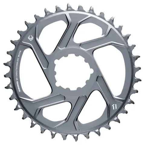 SRAM Kettenblatt X-Sync 2 Eagle 30T, 6 mm, grau - leiser, effizienter Antrieb für Eagle 12-fach