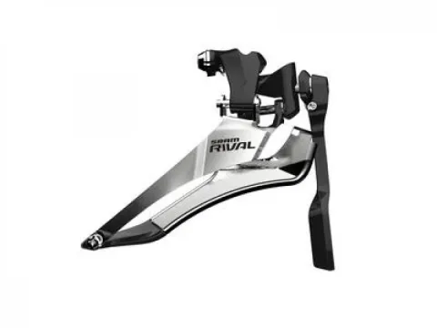 SRAM Umwerfer Rival 22 Yaw Anlöt mit Kettenfänger - Präzise 2x11-Rennrad-Schaltperformance