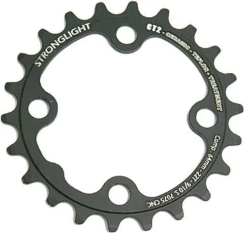 Stronglight Kettenblatt CT2 schw 64MM Lochkr 22Z