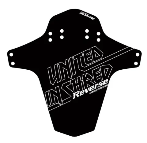 Reverse Schutzblech Mudfender MTB United Shred Vorder- u.Hinterradmontage schwarz weiß