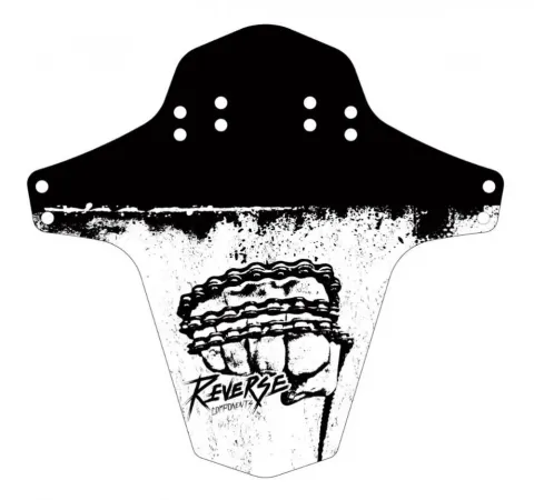 Reverse Schutzblech Mudfender MTB Fist Vorder- u. Hinterradmontage schwarz weiß
