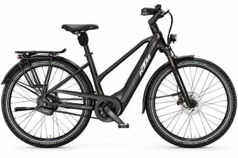 KTM Macina City 810 Belt 800 Wh Damen Trapez schwarz 2027