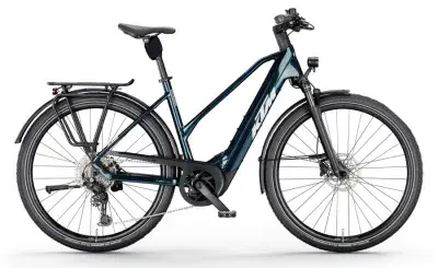 KTM Macina Style 800 Di2 800 Wh Damen Trapez grün 2027