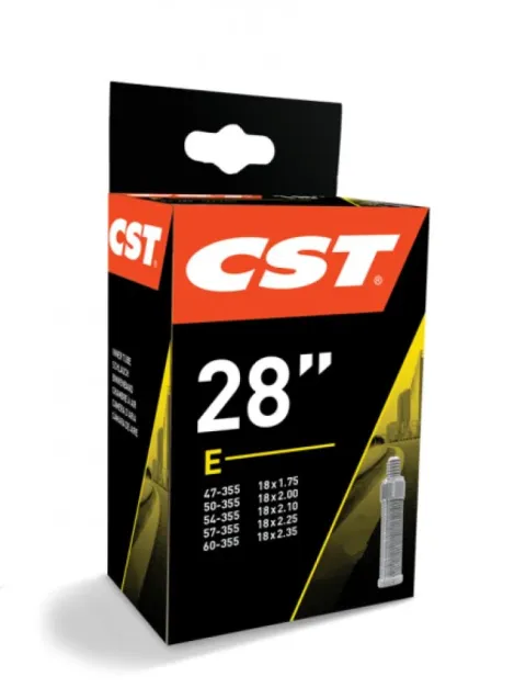 CST Fahrradschlauch 28/29x1.50-2.35", ETRTO 40/60-622, Autoventil 40mm, passend für Reifenbreiten…